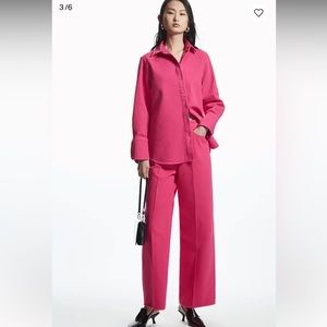 Cos Pink Denim Set Organic Cotton